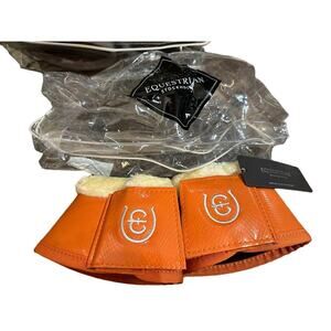 Equestrian Stockholm - Bell Boots - Small - ORANGE - NEW